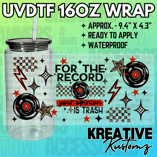 KK-2370  | UVDTF | 16oz Glass Can Libbey Wrap