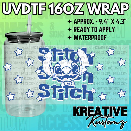 KK-2274  | UVDTF | 16oz Glass Can Libbey Wrap