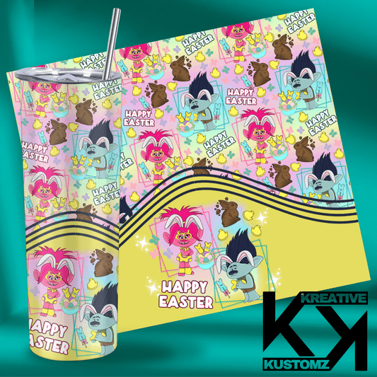 Trolls Easter - 20oz - Kreative Kustomz