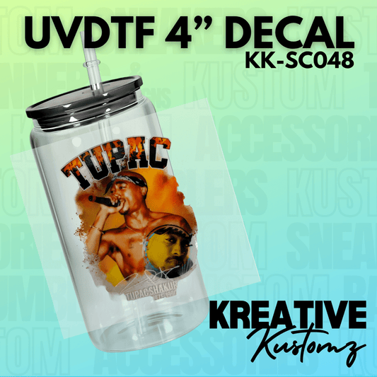 Tupac Decal - Kreative Kustomz