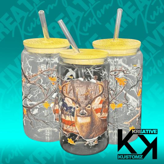 Whitetail Deer Libbey - 16oz - Kreative Kustomz