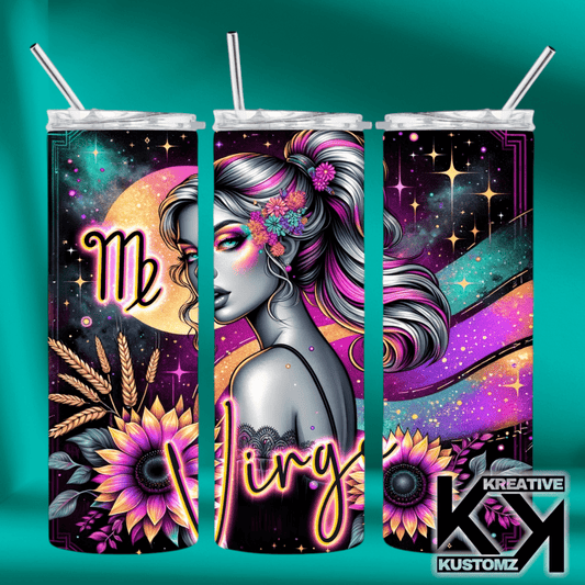 Zodiac Tumbler27 - Kreative Kustomz